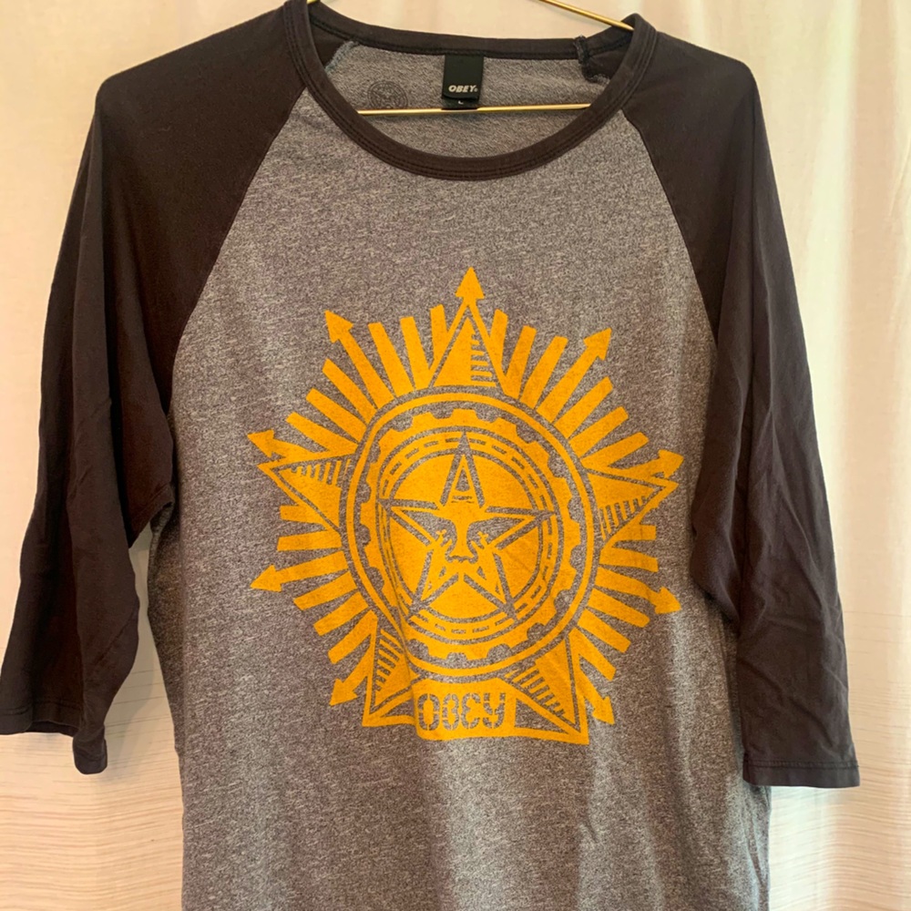 Obey baseball T-shirt